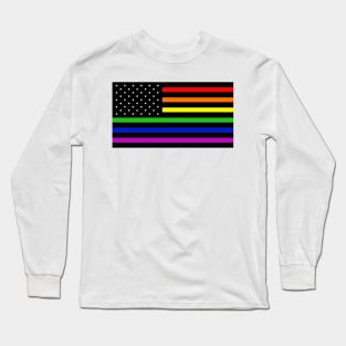 Diversified US Flag Long Sleeve T-Shirt